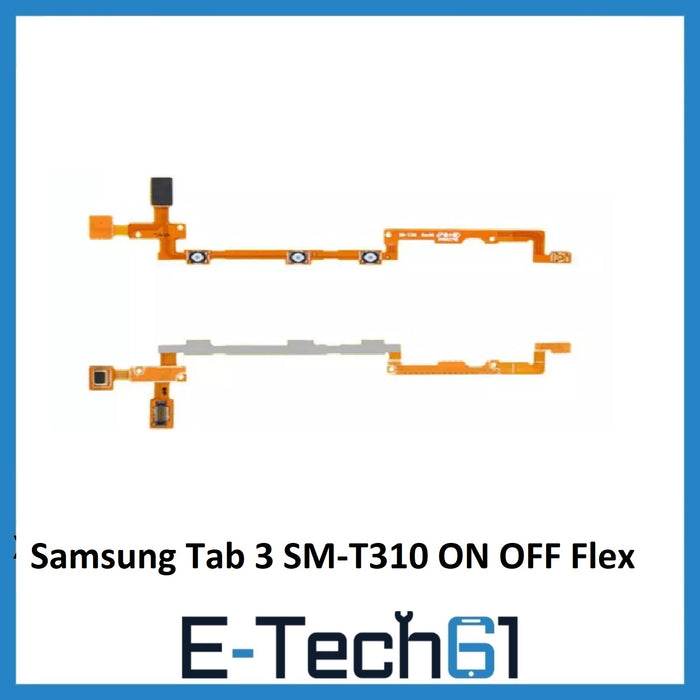 For Samsung Tab 3 SM-T310 T311 T315 ON OFF Power Volume Button Flex Cable
