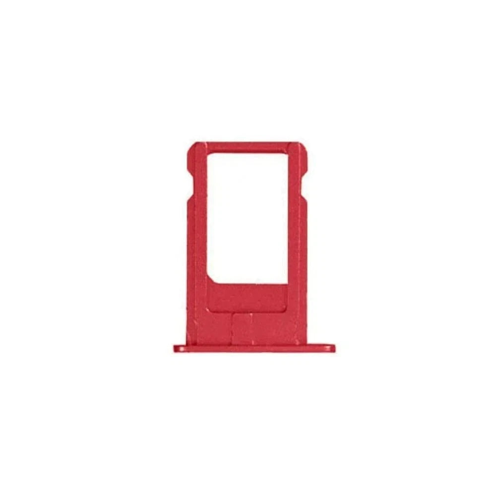 For Apple iPhone 7 Plus Replacement Sim Card Tray - Red E-Tech61