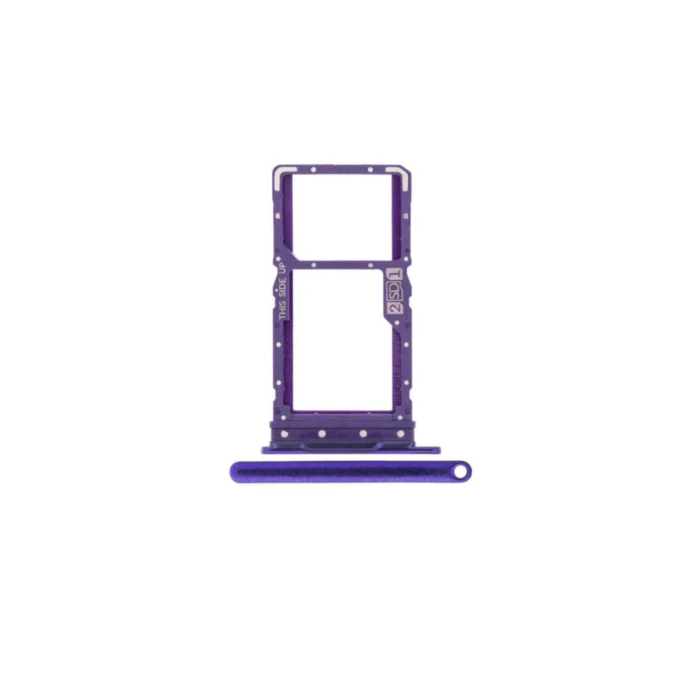 For Motorola Moto G9 Power Replacement Sim Card Tray (Electric Violet) E-Tech61