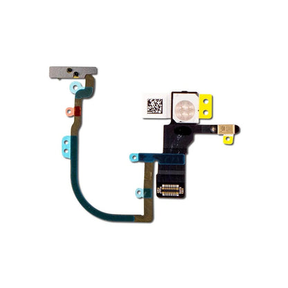 For Apple iPhone XS Max Replacement Power and Top Microphone Flex with Flash E-Tech61