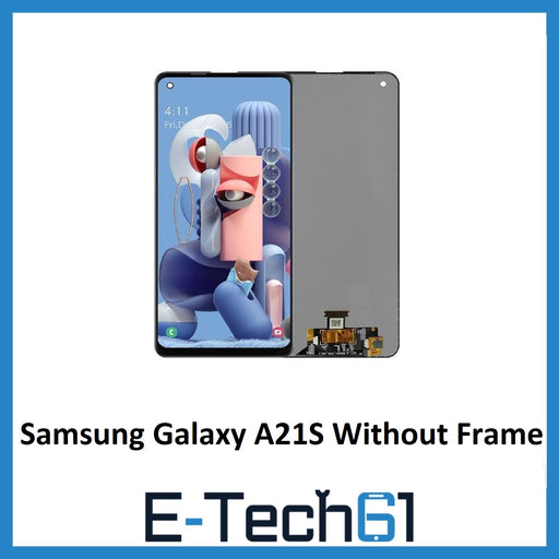 For Samsung Galaxy A21S SM-A217F Replacement LCD Screen Digitizer No Frame
