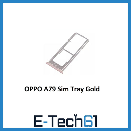 For OPPO A79 Replacement Sim Tray Holder Slot Premium Quality ( Gold )