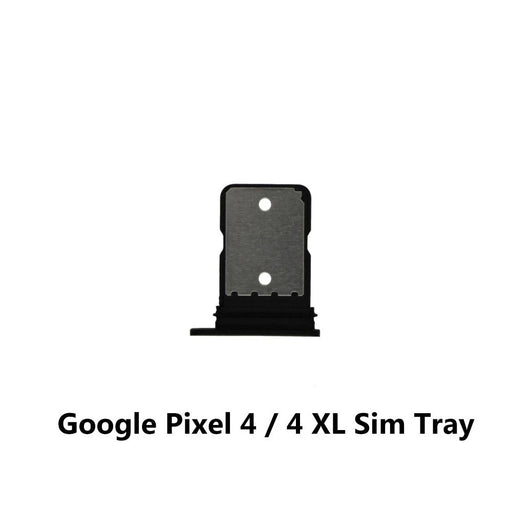 For Google Pixel 4 / 4 XL Replacement Sim Tray Holder ( Black )