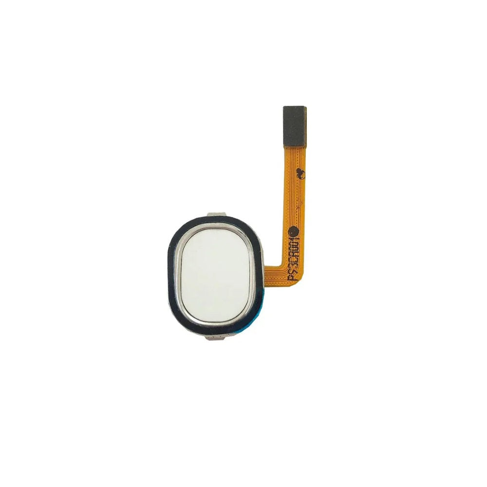 For Samsung Galaxy A20e A202 Replacement Home Button With Fingerprint Reader (White) E-Tech61