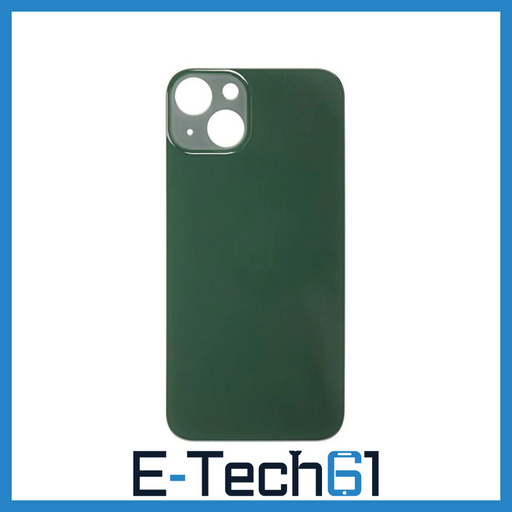 For Apple iPhone 13 Replacement Back Glass (Alpine Green) E-Tech61