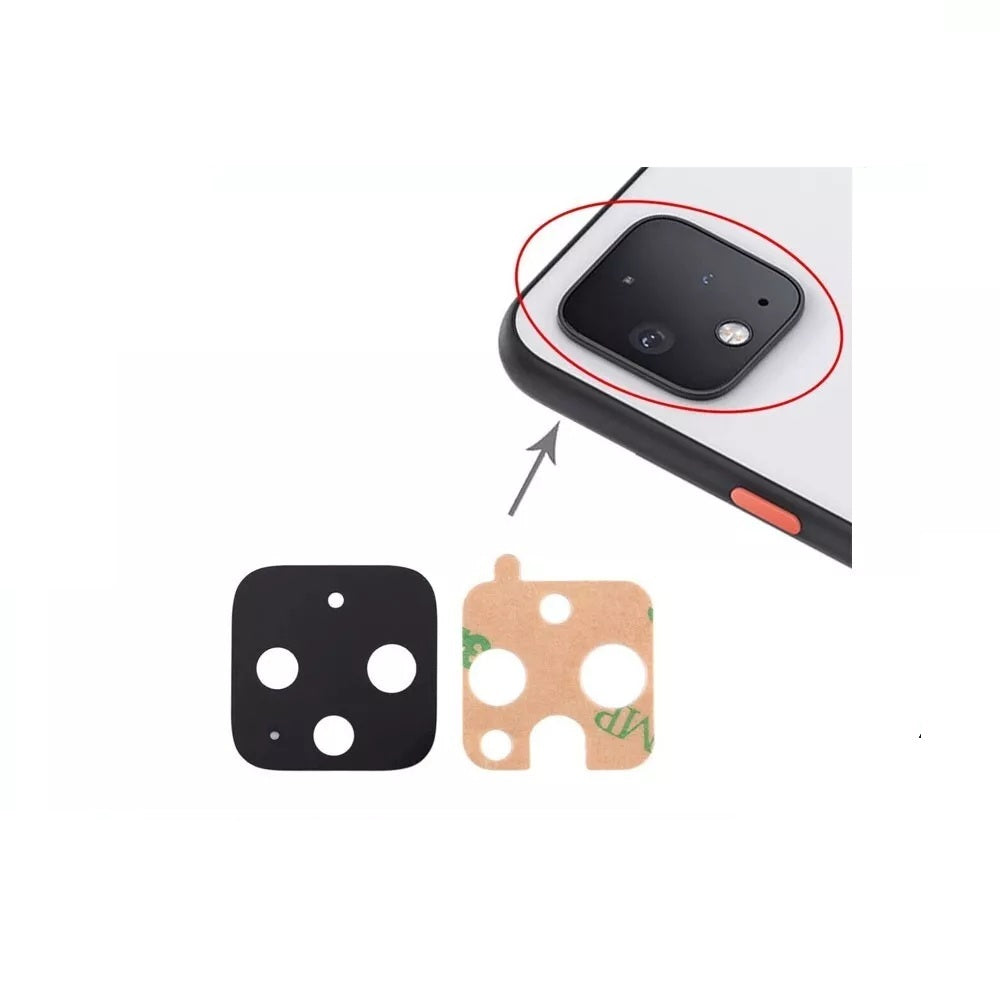 For Google Pixel 4 / 4 XL Rear Camera Glass Lens With Adhesive Replacement