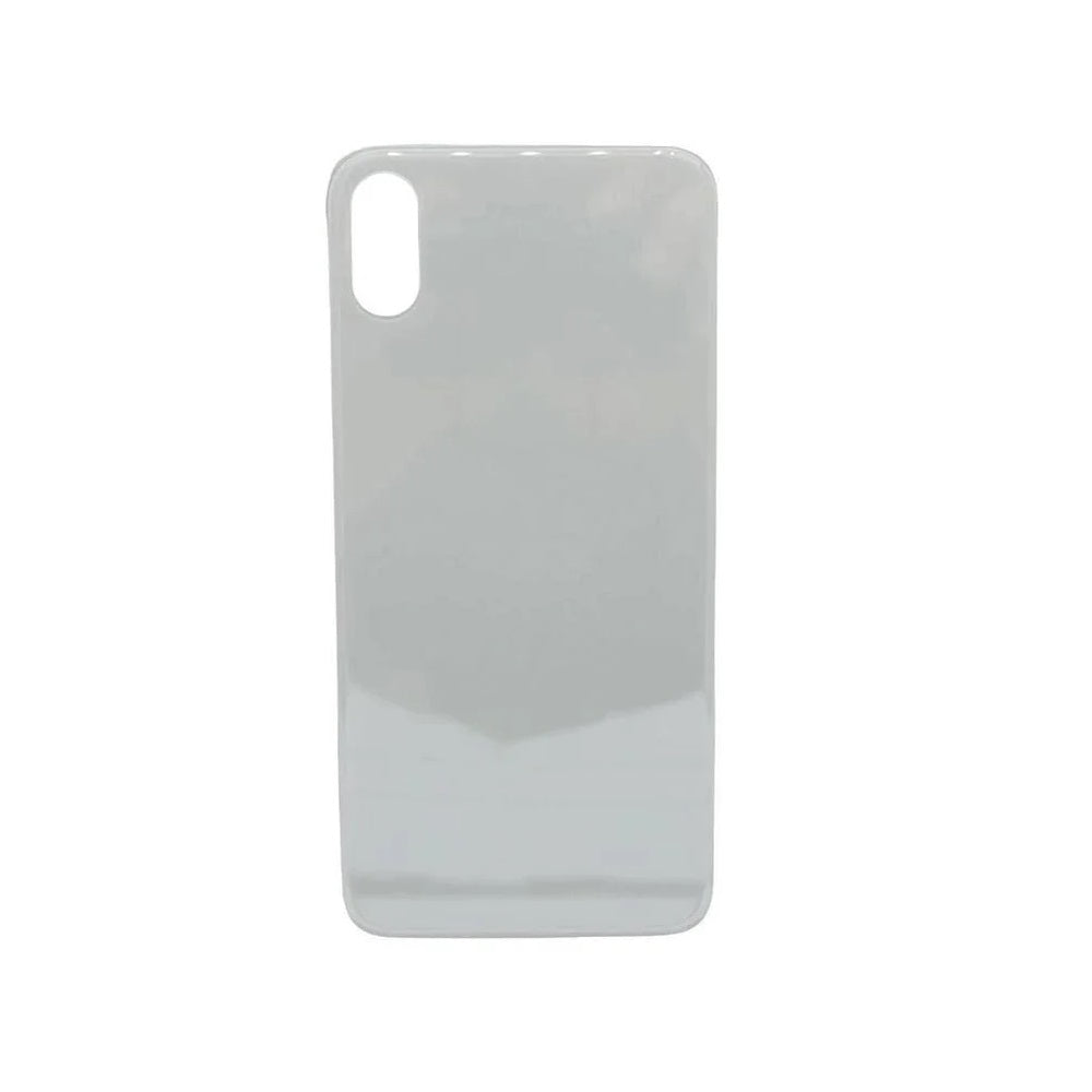 For Apple iPhone XS Max Replacement Back Glass (White) E-Tech61