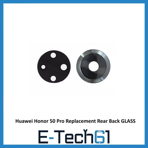 For Huawei Honor 50 Pro Replacement Rear Back GLASS Camera Lens with Adhesive