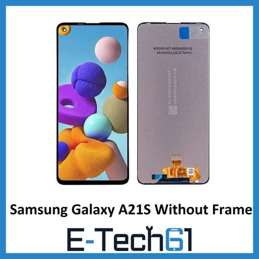 For Samsung Galaxy A21S SM-A217F Replacement LCD Screen Digitizer No Frame