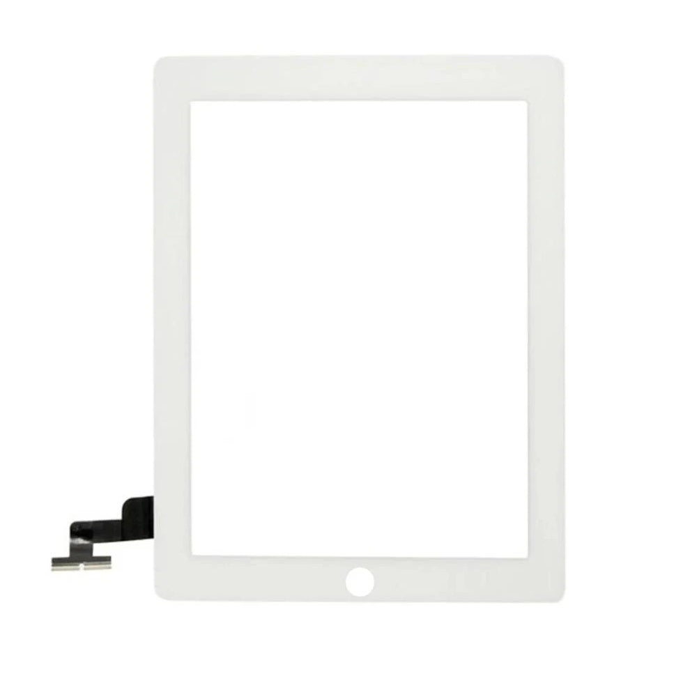 For Apple iPad 1 / iPad 2 Replacement Touch Screen Digitiser Without Home Button (White) E-Tech61