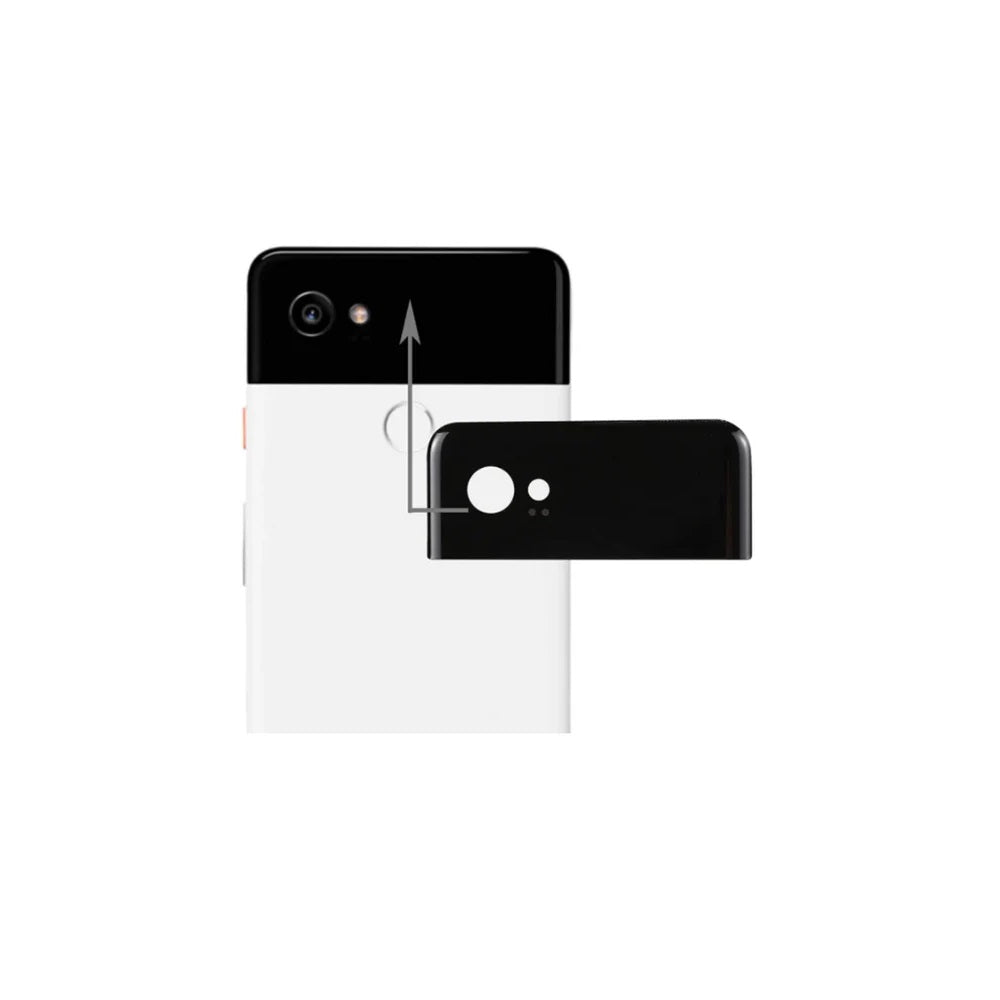 For Google Pixel 2 XL Rear Back Battery Cover (Black) E-Tech61