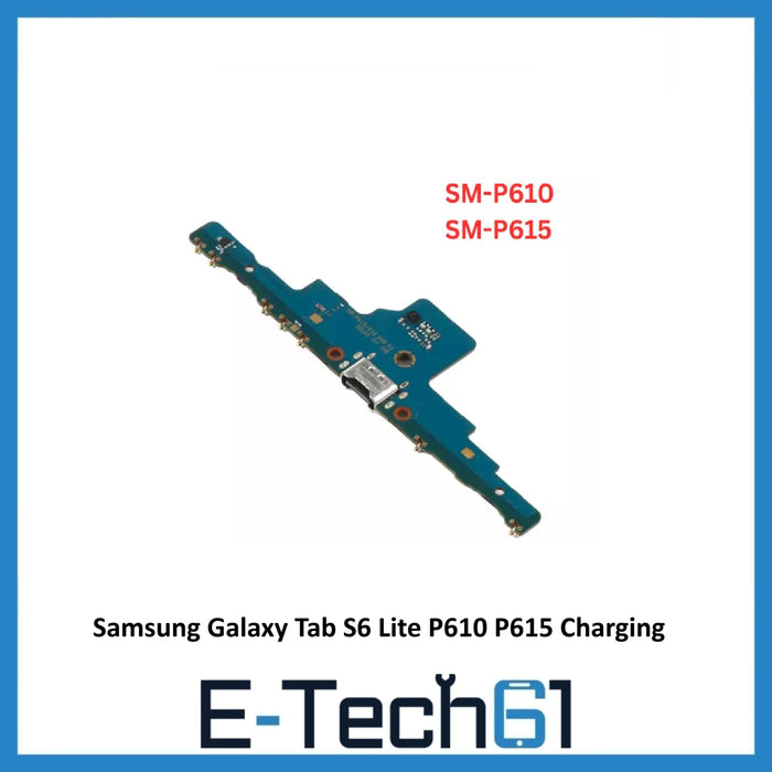 For Samsung Galaxy Tab S6 Lite P610 P615 Charging Port Dock Connector Flex