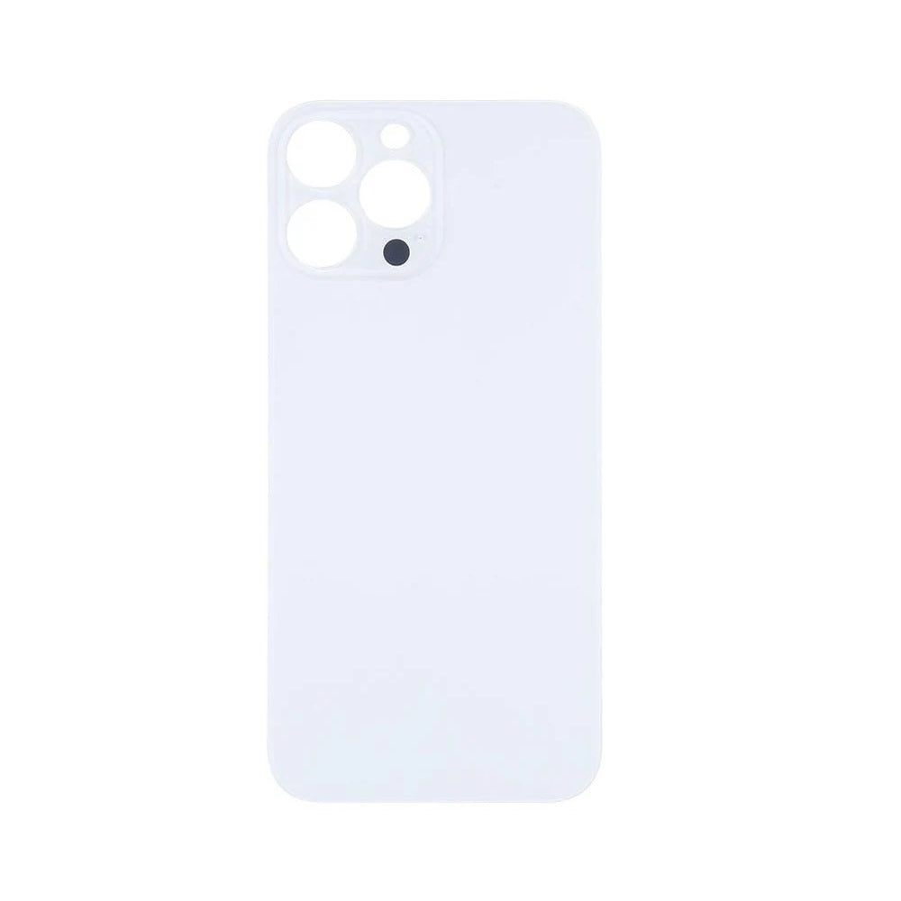 For iPhone 14 Pro Replacement Back Glass (Silver) E-Tech61