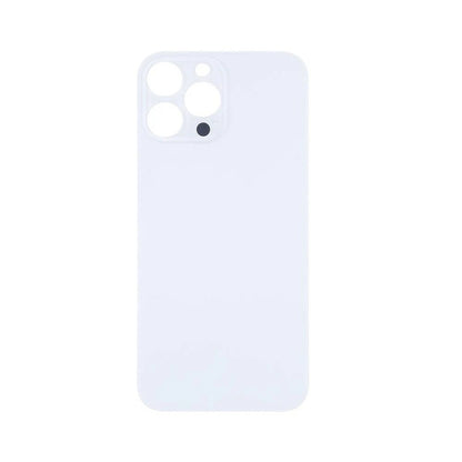 For iPhone 14 Pro Replacement Back Glass (Silver) E-Tech61