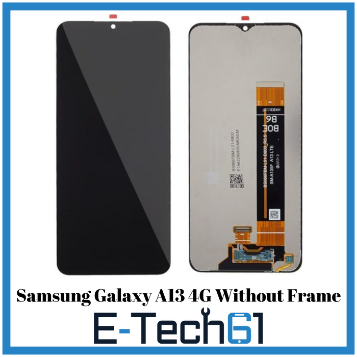 Samsung A13 4G LCD without Frame Replacement Premium Quality -E-Tech61