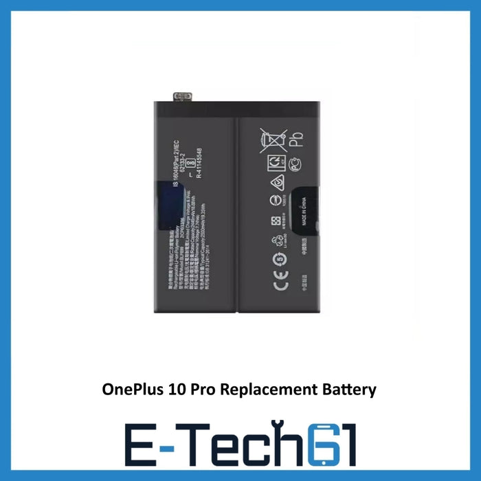 For OnePlus 10 Pro Replacement Battery 5000 MAH Premium Quality