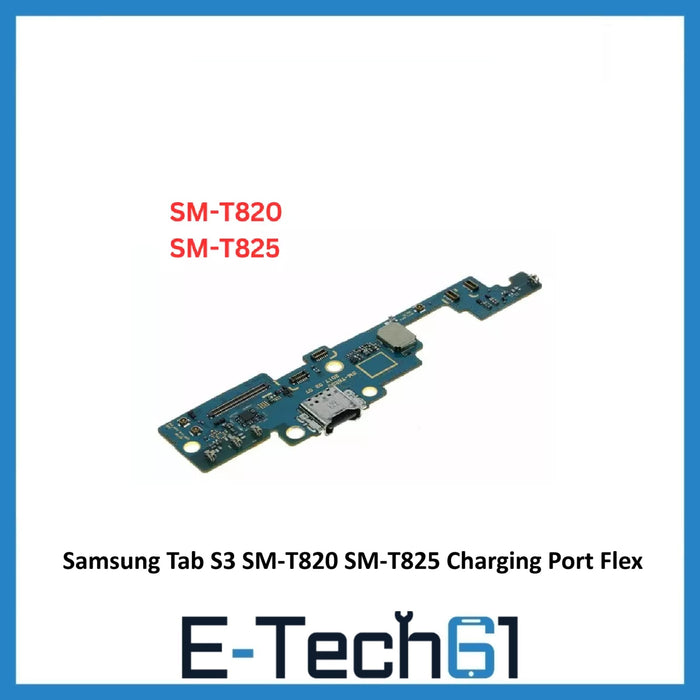 For Samsung Galaxy Tab S3 SM-T820 SM-T825 Charging Port Flex Replacement