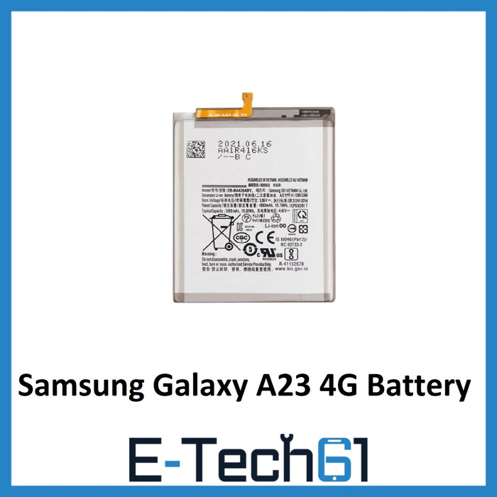 For Samsung Galaxy A23 4G Replacement Battery Premium Quality