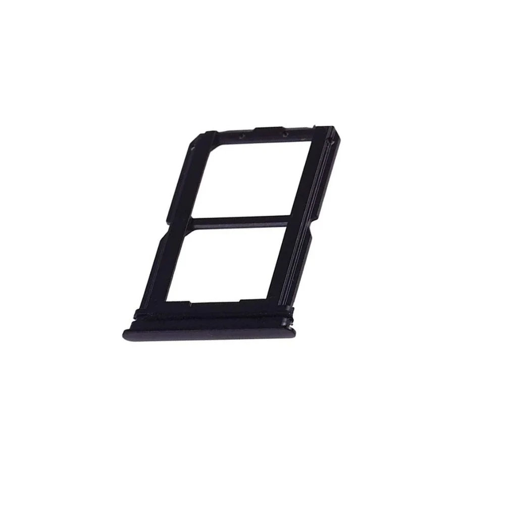 For OnePlus 6T Replacement Dual SIM Card Tray Mirror Black E-Tech61