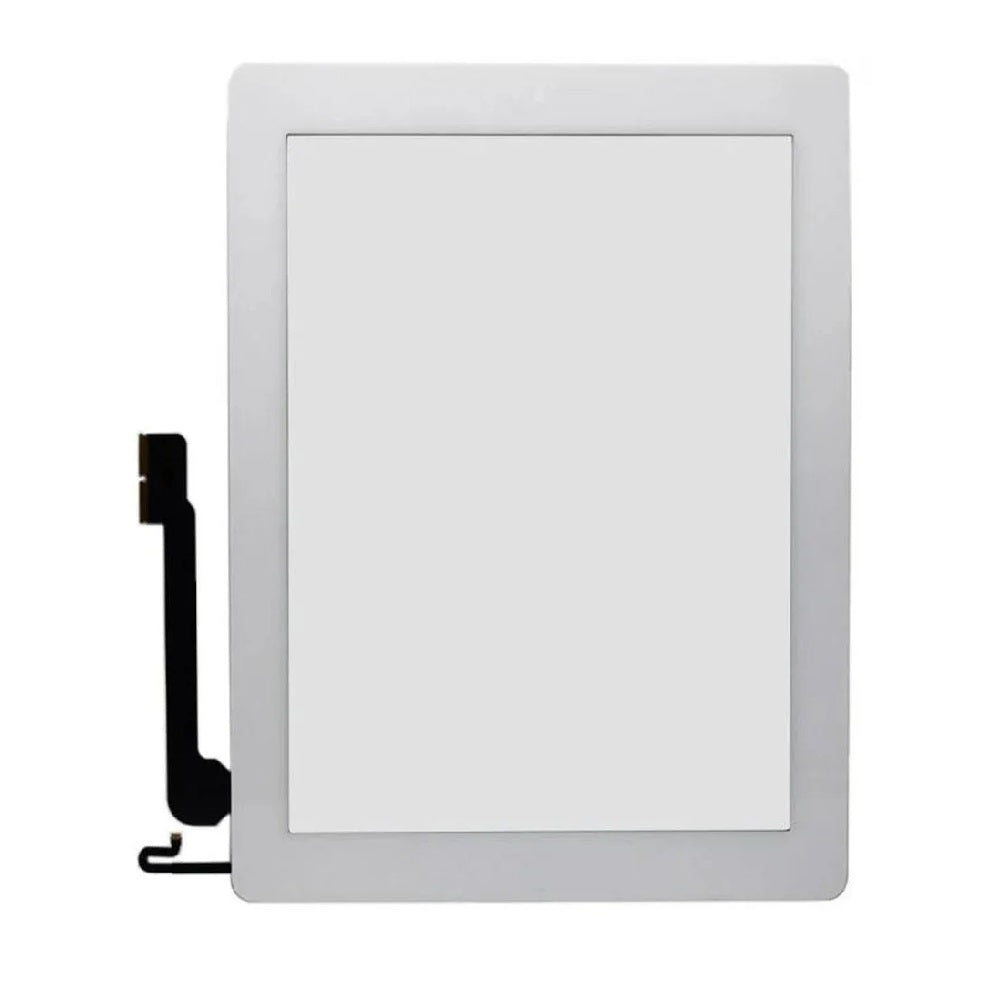 For Apple iPad 3 Replacement Touch Screen Digitizer with Home Button Assembly (White) E-Tech61