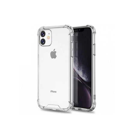 Case For iPhone 13 XR 11 12 Pro Max X 7 8 Clear Shockproof Silicone Cover