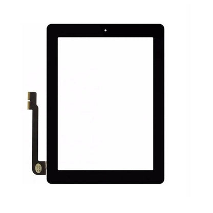 For Apple iPad 3 Replacement Touch Screen Digitizer with Home Button Assembly (Black) E-Tech61