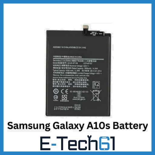 For Samsung Galaxy A10s (A107F) Replacement Battery - 4000mAh Premium Quality UK