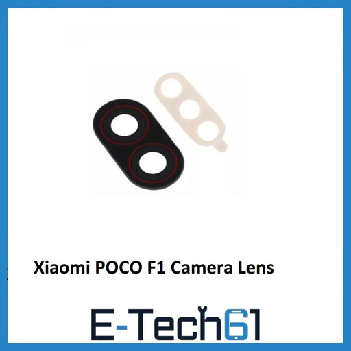 For Xiaomi POCO F1 Replacement Rear Back Camera Glass Lens With Adhesive