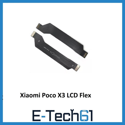 For Xiaomi Poco X3 Replacement Main Board Connection LCD Flex Cable