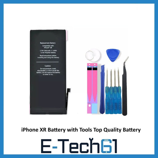 For iPhone XR Battery Replacement with Tools Top Quality Battery