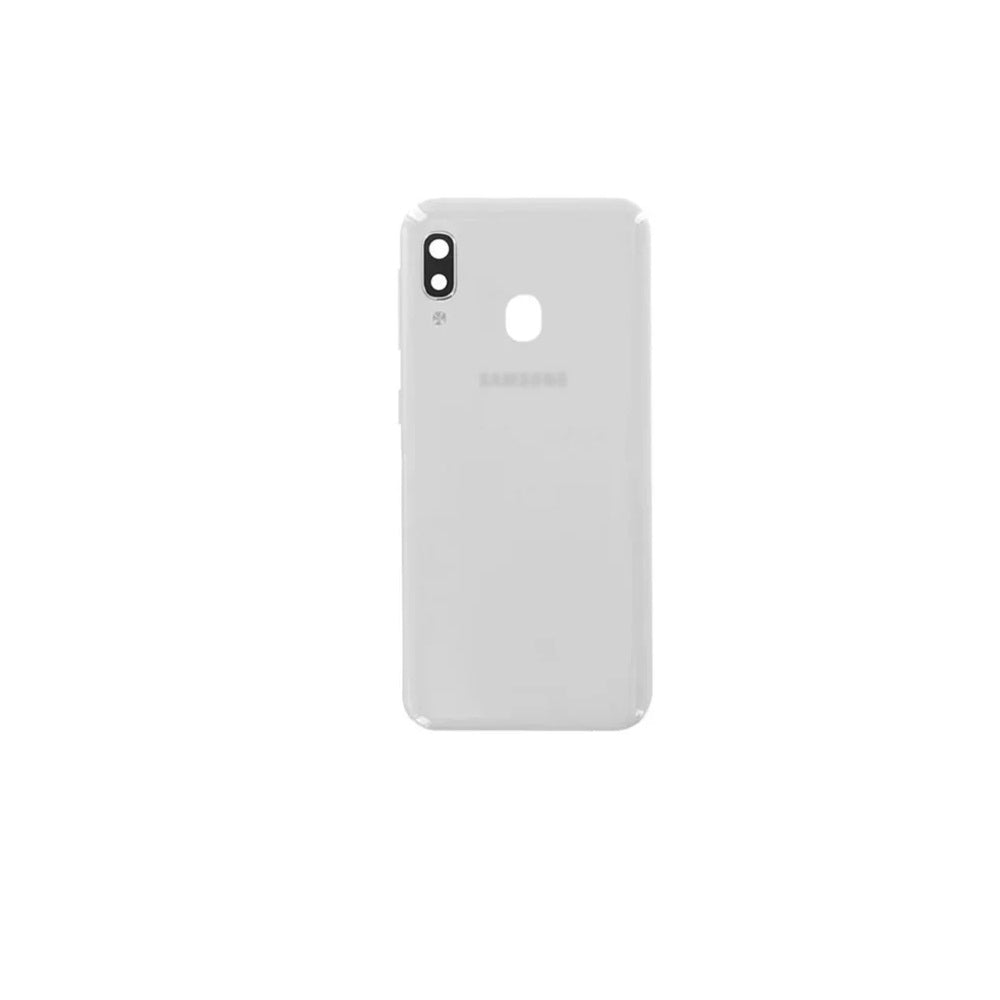 For Samsung Galaxy A20e A202 Replacement Rear Battery Cover with Adhesive (White) E-Tech61