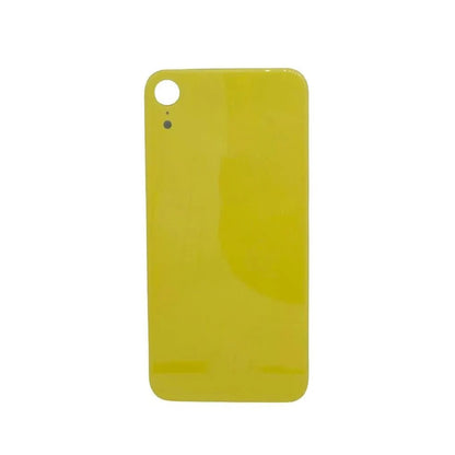 For Apple iPhone XR Replacement Back Glass (Yellow) E-Tech61