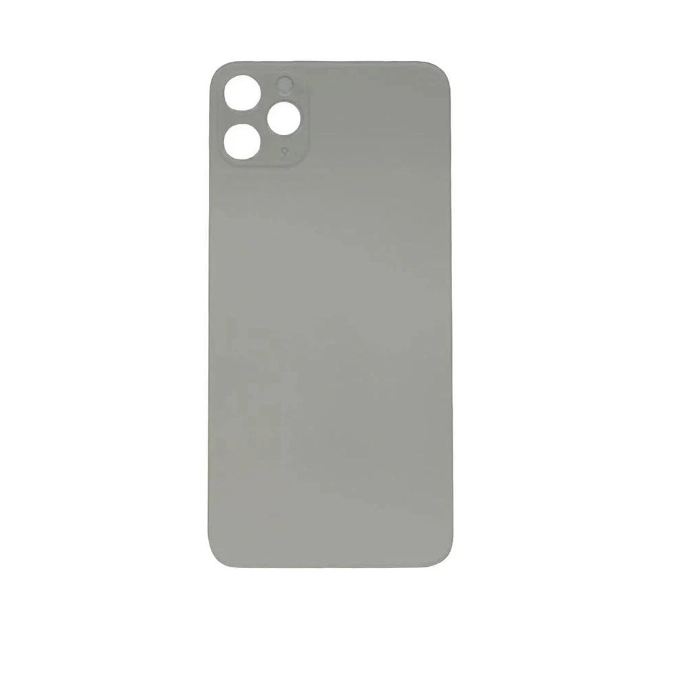 For Apple iPhone 11 Pro Max Replacement Back Glass (Silver) E-Tech61