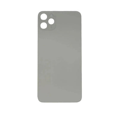 For Apple iPhone 11 Pro Max Replacement Back Glass (Silver) E-Tech61