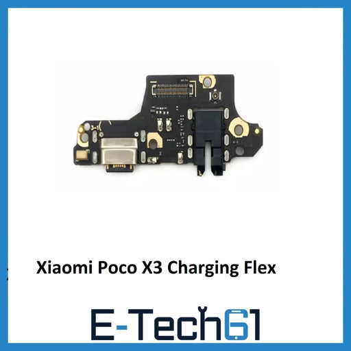 For Xiaomi Poco X3 Charging Port Board Flex Headphone Jack Microphone