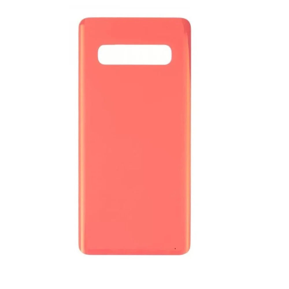 For Samsung Galaxy S10 Replacement Rear Battery Cover with Adhesive (Flamingo Pink) E-Tech61