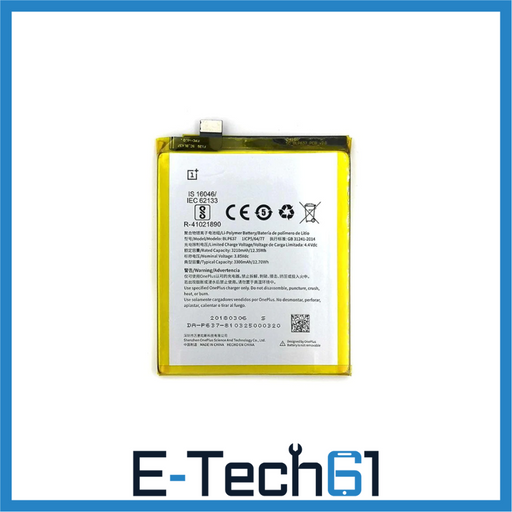 For OnePlus 5/ 5T Replacement Battery 3300mAh - BLP571 E-Tech61