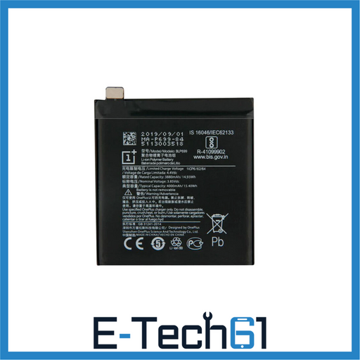 For OnePlus 7 Pro Replacement Battery 4000mAh - BLP699 E-Tech61