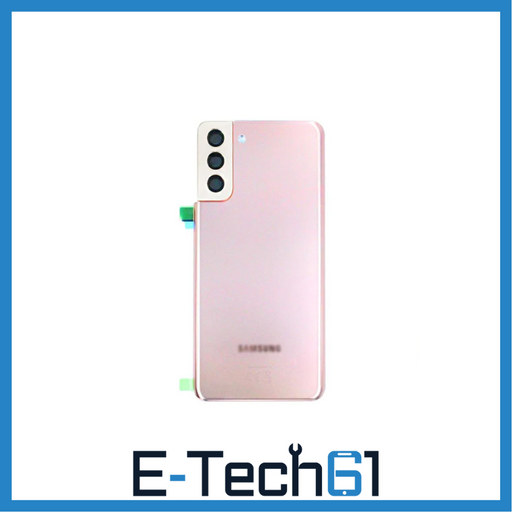 For Samsung Galaxy S21 Plus 5G G996 Replacement Battery Cover (Phantom Pink) E-Tech61