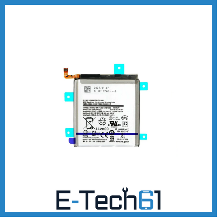 For Samsung Galaxy S21 Ultra 5G G998 Replacement Battery 5000mAh E-Tech61