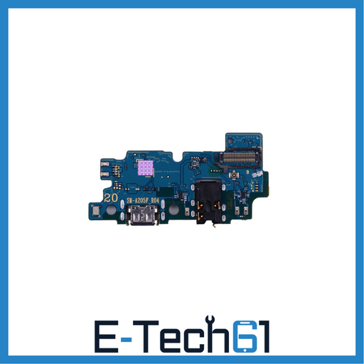 For Samsung Galaxy A20 / A205 Replacement Charging Port Board With Headphone Port & Microphone E-Tech61