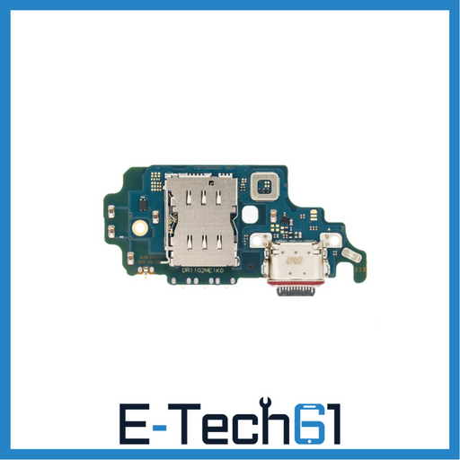 For Samsung Galaxy S21 Ultra 5G G998 Replacement Charging Port Board With Sim Card Reader E-Tech61