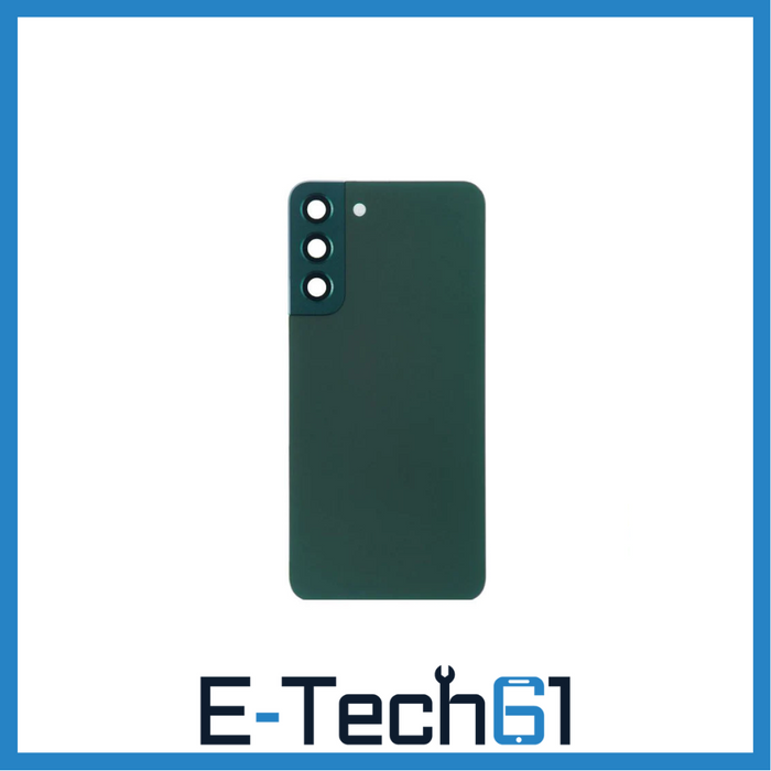 For Samsung Galaxy S22 Plus Replacement Battery Cover With Lens (Green) E-Tech61