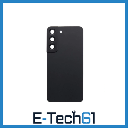 For Samsung Galaxy S22 Replacement Battery Cover With Lens (Phantom Black) E-Tech61