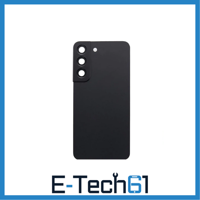 For Samsung Galaxy S22 Replacement Battery Cover With Lens (Phantom Black) E-Tech61