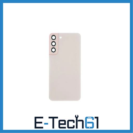 For Samsung Galaxy S22 Plus Replacement Battery Cover With Lens (Pink Gold) E-Tech61