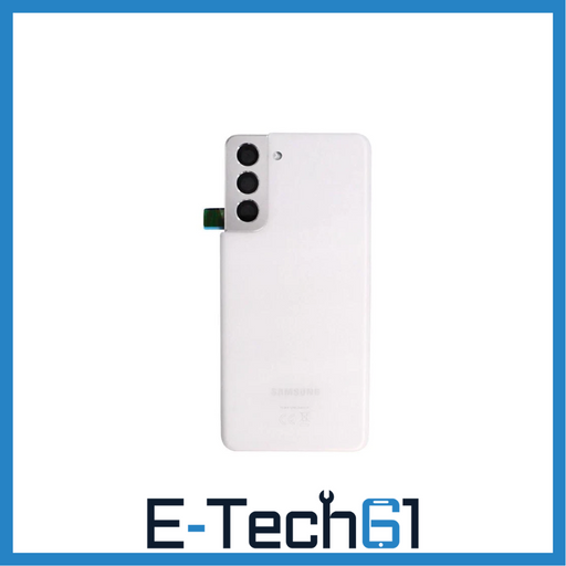 For Samsung Galaxy S21 5G G991 Replacement Battery Cover (Phantom White) E-Tech61