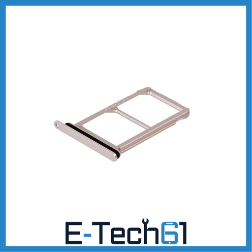 For Huawei P20 Replacement Dual SIM Card Tray Holder (Gold) E-Tech61