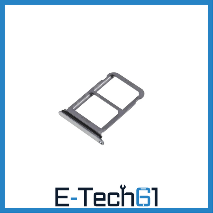 For Huawei P20 Replacement Dual SIM Card Tray Holder (Grey) E-Tech61
