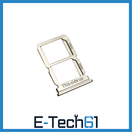 For OnePlus 5 & 5T Replacement Dual SIM Card Tray (Gold) E-Tech61